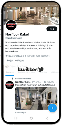 Norfloor Kakel | Twitter